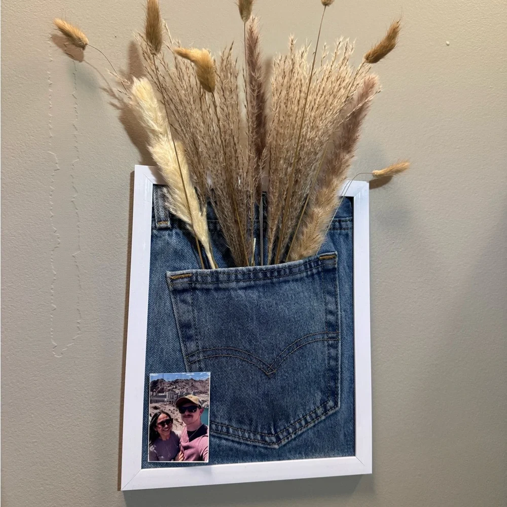 vintage western jean wall art - Picture 5 of 9